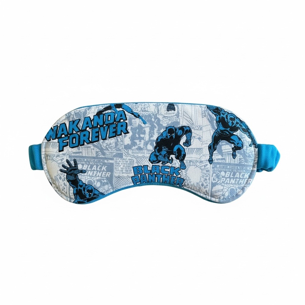 Marvel Avengers Black Panther Kids Sleep Mask - Blue